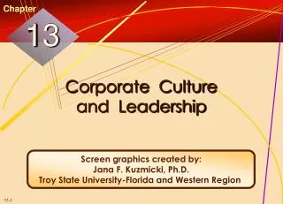 Corporate Culture and Leadership
