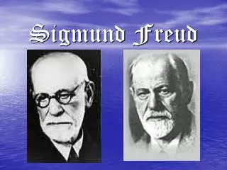 Sigmund Freud