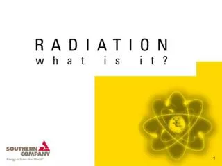 Energy in the form of particles or electromagnetic waves emitted from the nuclei of unstable atoms