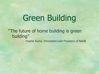 Green Building