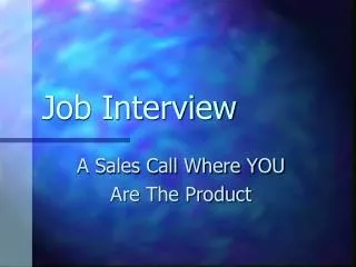 Job Interview