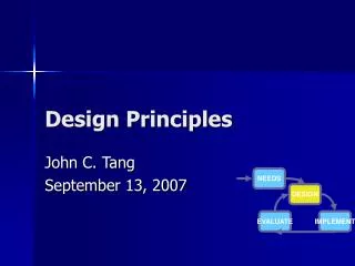 Design Principles